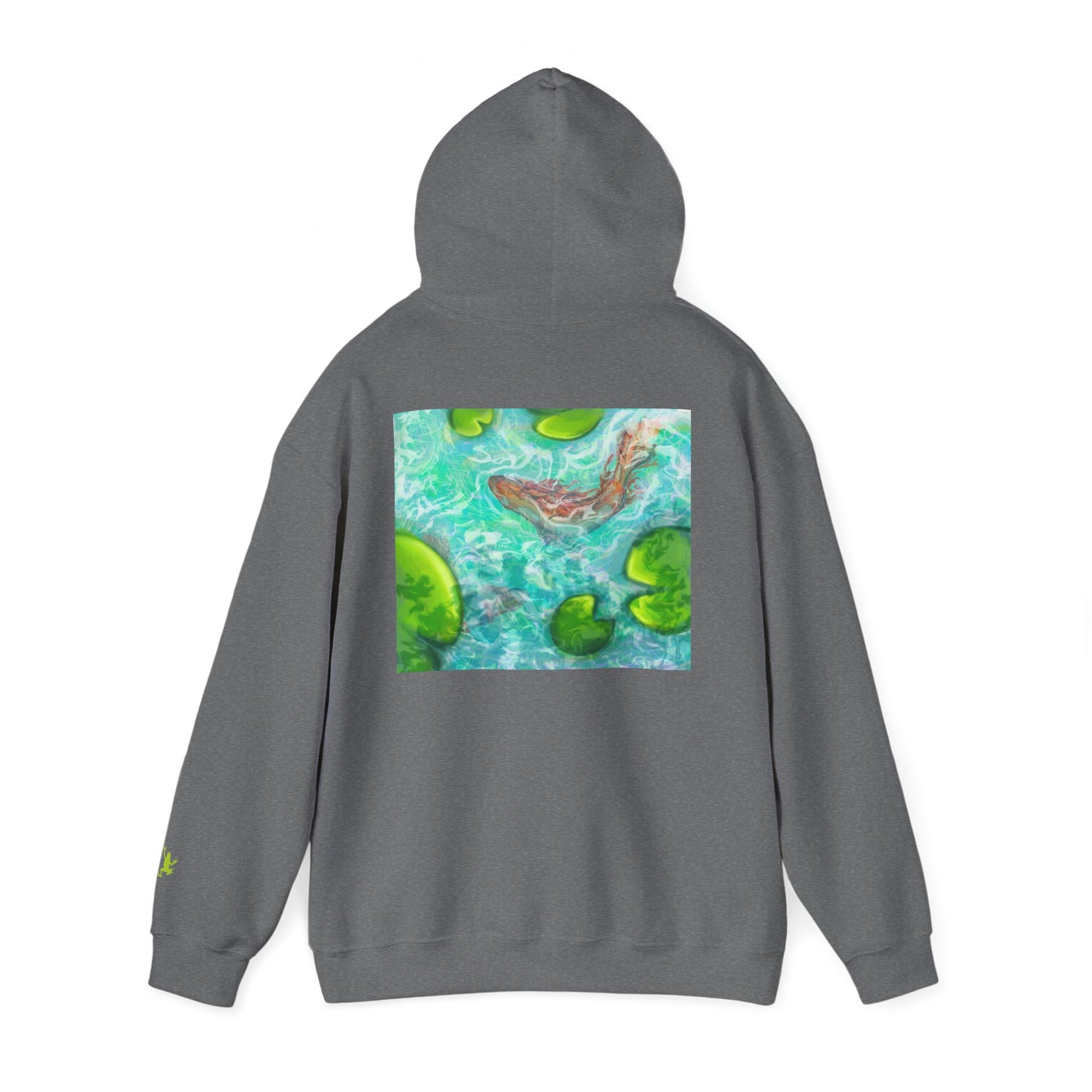 Nature-Inspired Unisex Hooded Sweatshirt, Comfortable Pullover, Casual Clothing, Eco-Friendly Gift, Chill Vibe Hoodie, Relaxing Outfit