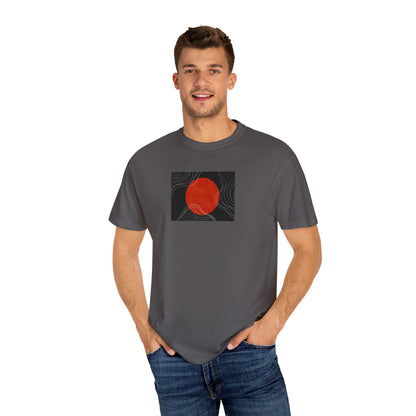 Sunset Vibes Unisex T-Shirt, Casual Summer Tee, Bohemian Shirt, Gift for Art Lovers, Men's and Women's Fashion