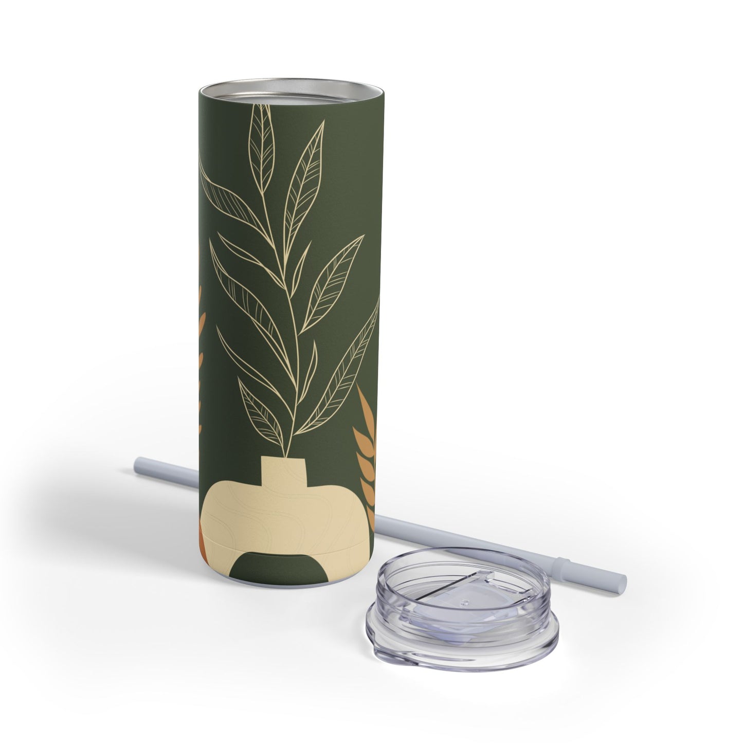Boho-Inspired Tumbler, Modern Minimalist, Matte, Gift for Her, Mother's Day Gift, Nature Tumbler