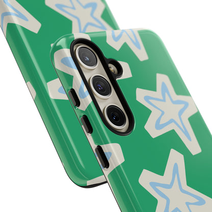 Retro Star Pattern Phone Case | Tough Cases, Colorful Cover for Phones, Phone Accessories, Gift for Her, Trendy Cases