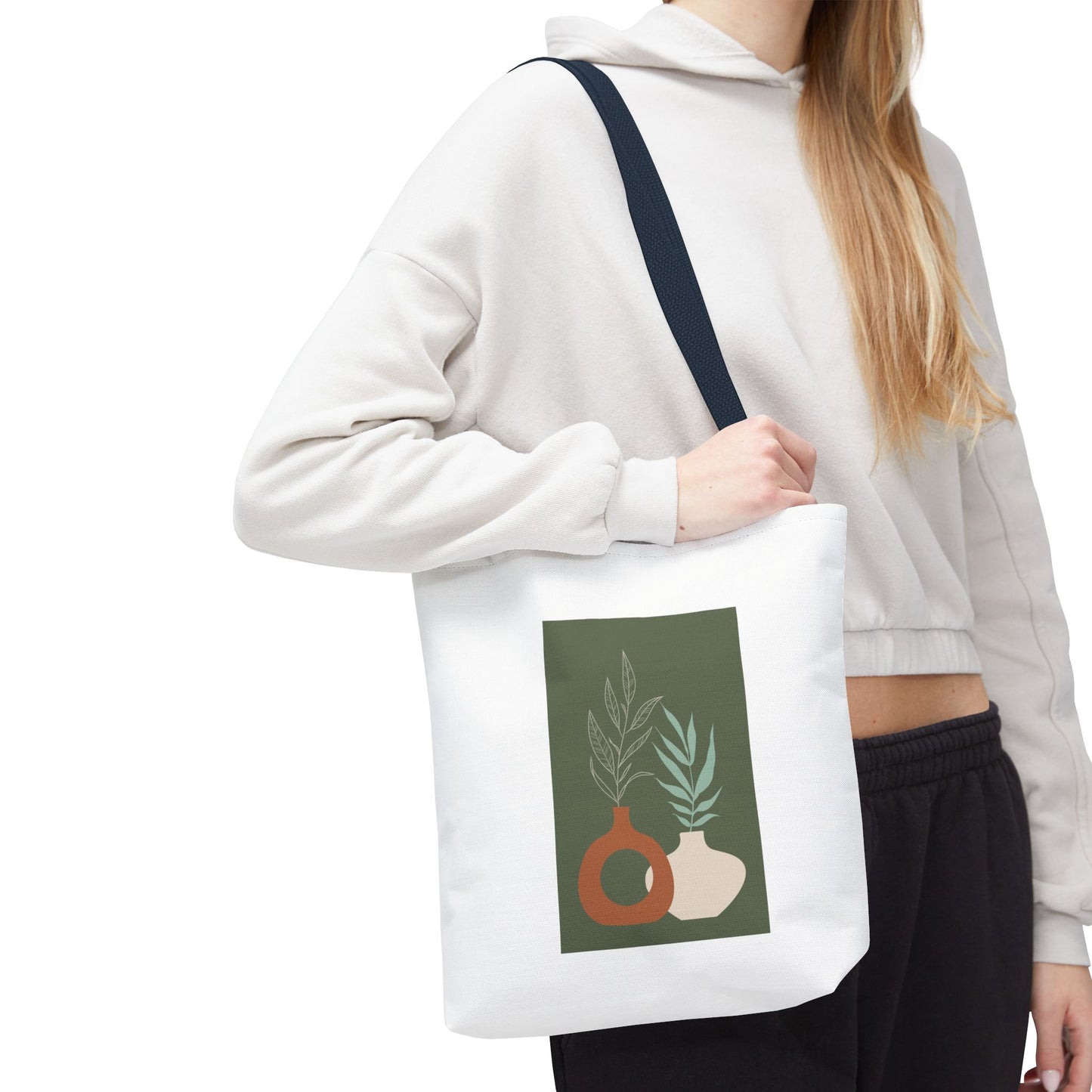 Stylish AOP Tote Bag, Eco-Friendly Shopping Bag, Reusable Carryall, Art Print Handbag, Gift for Her