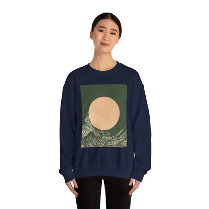 Nature-Inspired Unisex Crewneck Sweatshirt, Cozy Casual Wear, Gift for Outdoor Lovers, Perfect for Fall and Winter