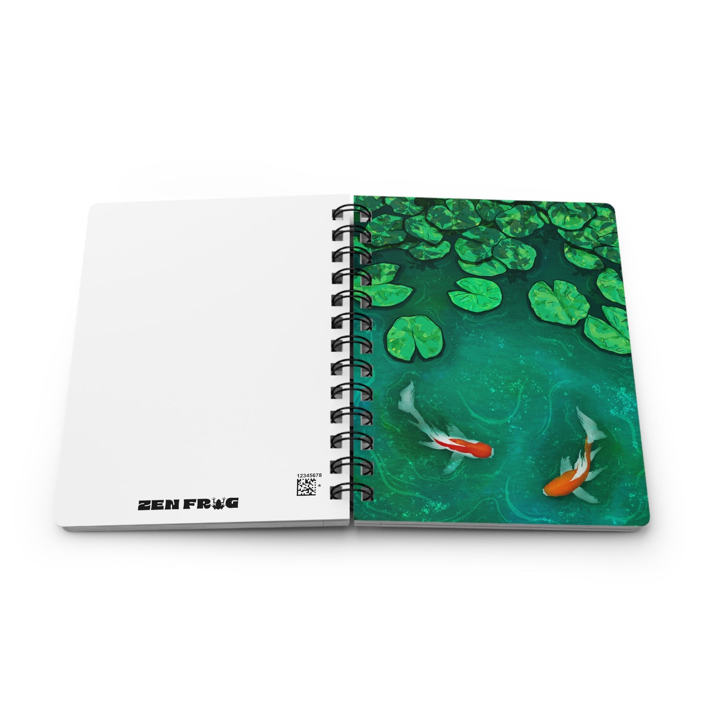 Tranquil Koi Spiral Notebook