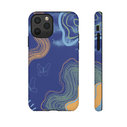 Artistic Phone Case, Abstract Phone Cover, Gift for Her, Modern Design, Boho Phone Case, Unique Phone Accessories