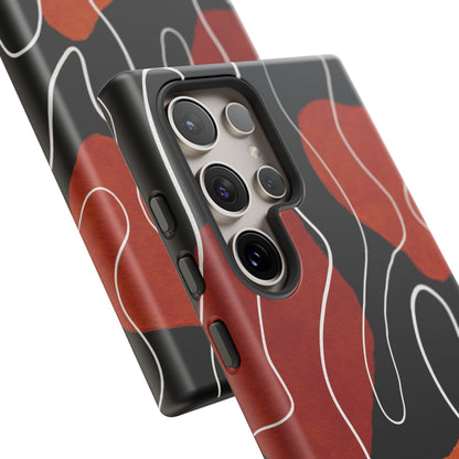 Stylish Phone Case with Abstract Design, Tough Cases for Modern Life, Trendy Phone Accessory, Unique Gift Idea, Holiday Present