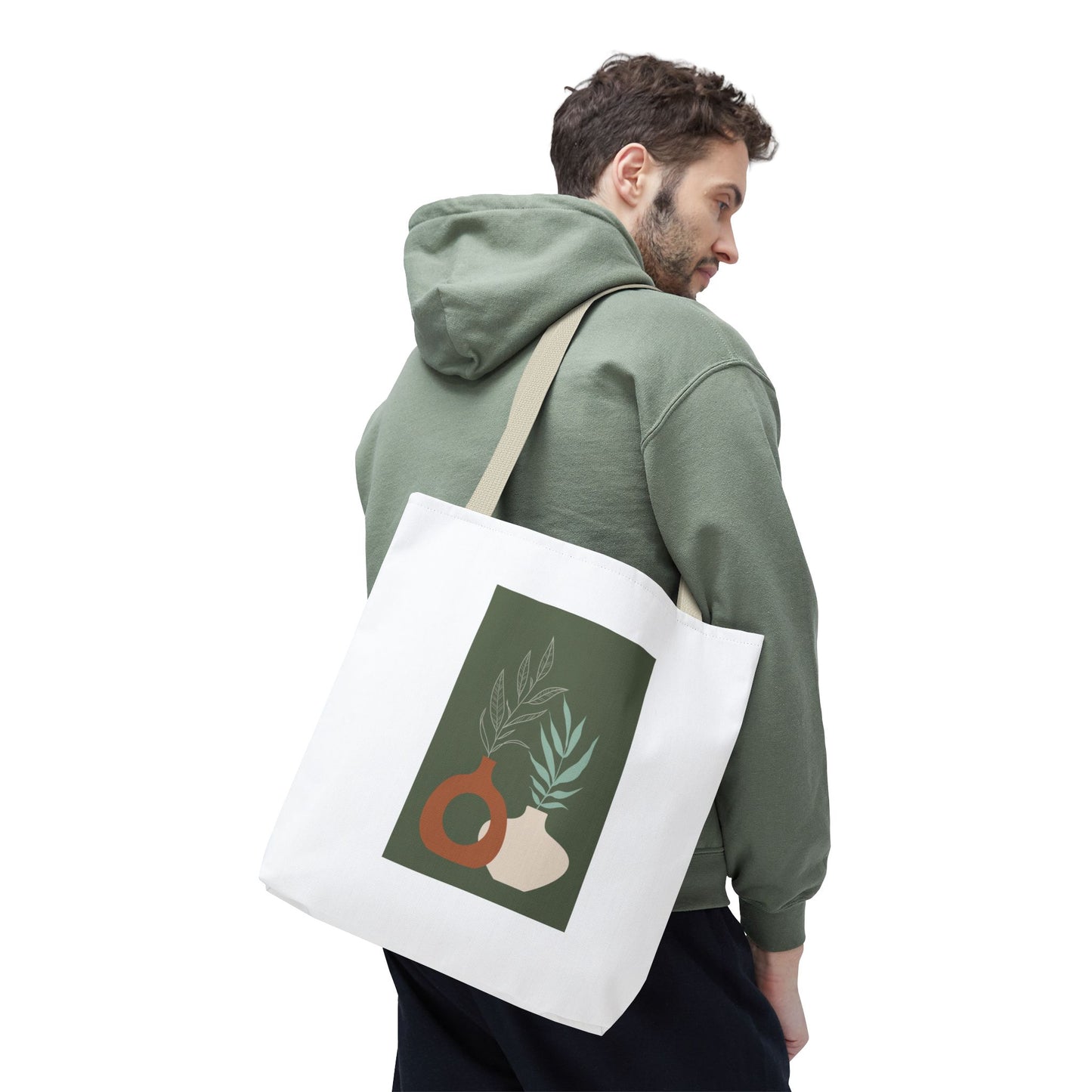 Stylish AOP Tote Bag, Eco-Friendly Shopping Bag, Reusable Carryall, Art Print Handbag, Gift for Her