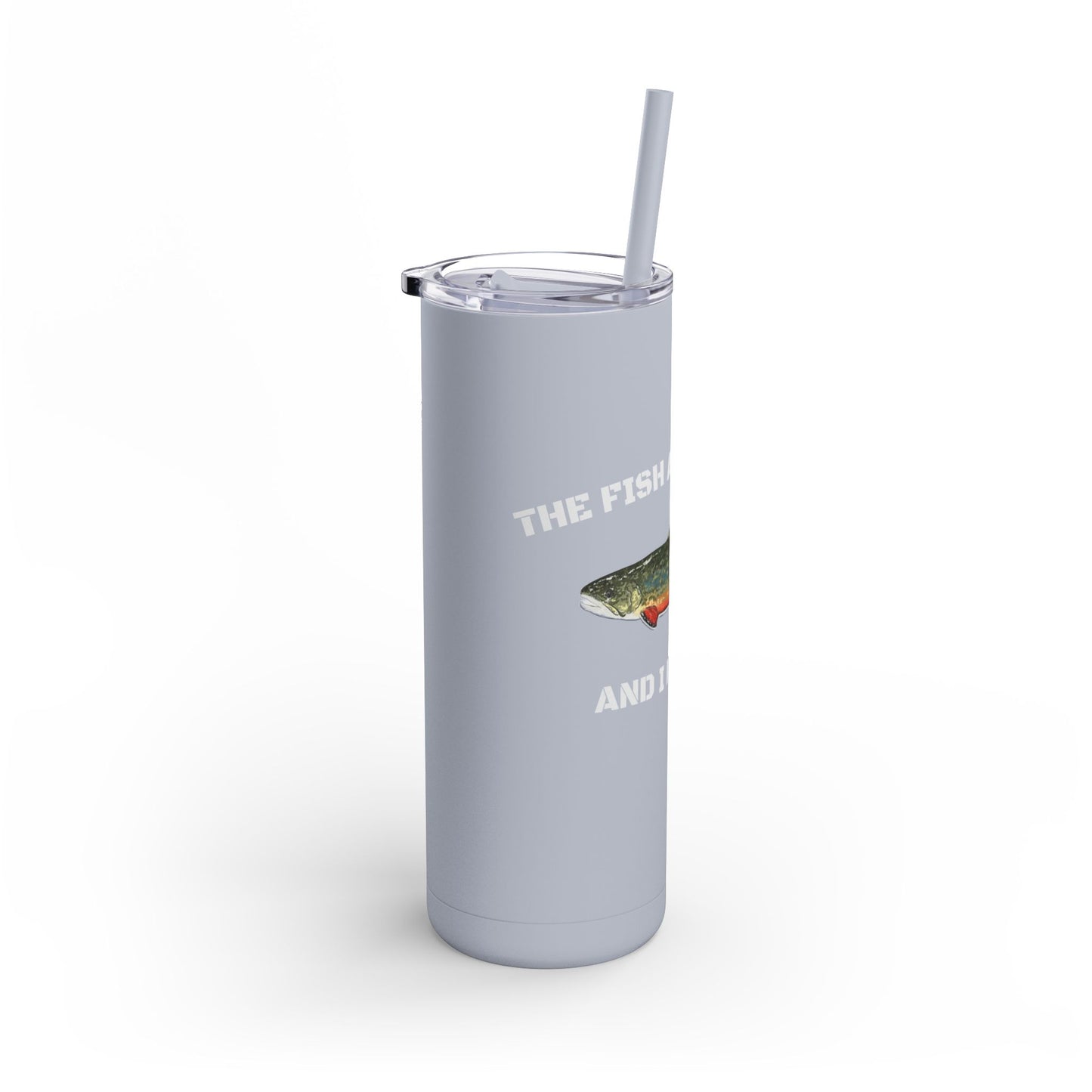 Fishing Lover's 20oz Tumbler - Perfect for Outdoors, Travel, Gifts, Father's Day, Camping, and More!
