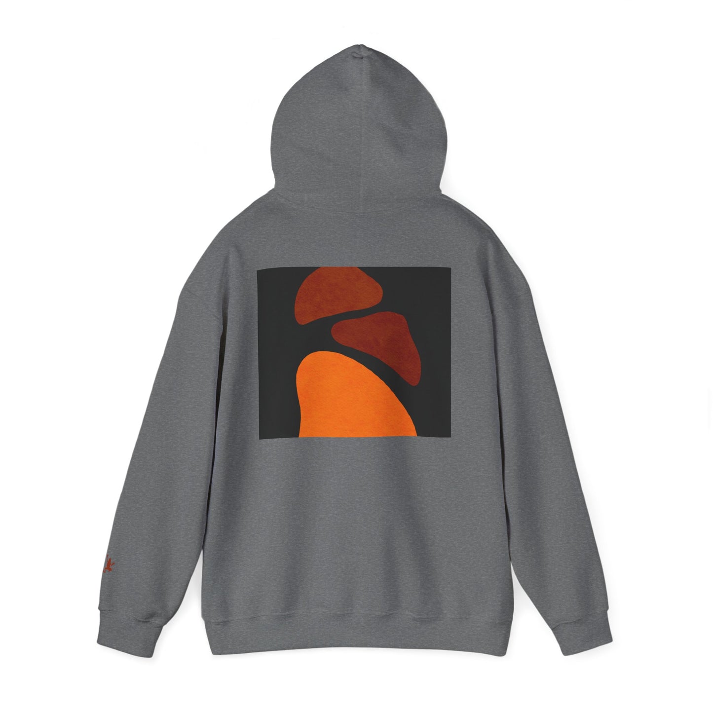 Artistic Unisex Hooded Sweatshirt - Cozy Streetwear, Casual Outfit, Perfect Gift, Fall Fashion, Graphic Hoodie
