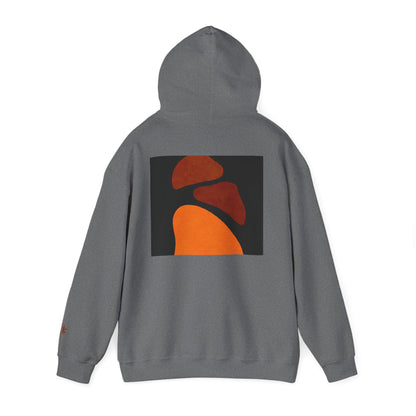 Artistic Unisex Hooded Sweatshirt - Cozy Streetwear, Casual Outfit, Perfect Gift, Fall Fashion, Graphic Hoodie