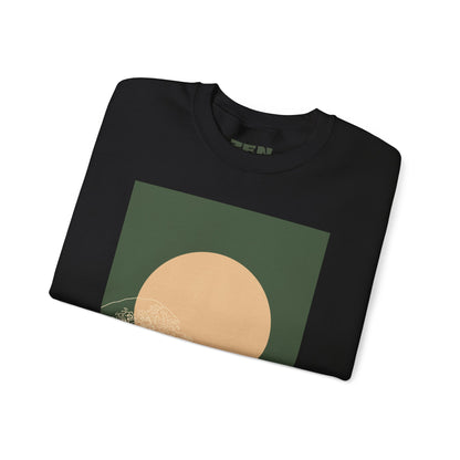 Nature-Inspired Unisex Crewneck Sweatshirt, Cozy Casual Wear, Gift for Outdoor Lovers, Perfect for Fall and Winter