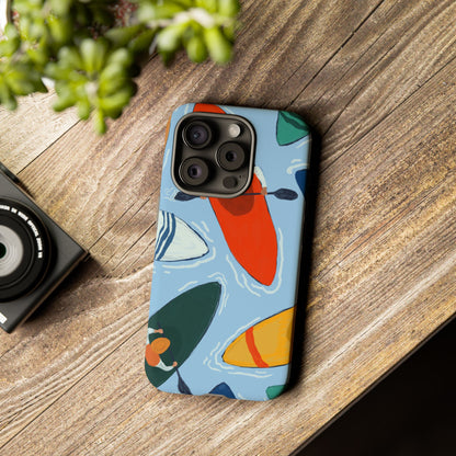 Kayak Phone Case - Tough Cases for Outdoor Enthusiasts, Birthday Gifts, Adventure Gear, Kayaking Accessories, Nature Lover Decor, Artsy Phone Cases
