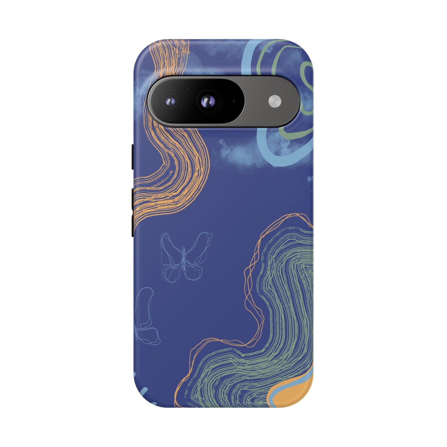 Artistic Phone Case, Abstract Phone Cover, Gift for Her, Modern Design, Boho Phone Case, Unique Phone Accessories
