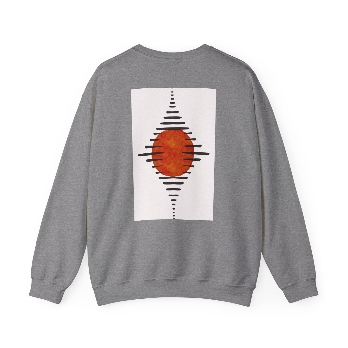 Lotus & Sun Graphic Sweatshirt, Relaxed Fit Crewneck, Perfect Gift for Spring, Cozy Fashion, Unisex Apparel, Gift for Him, Gift for Her, Fall Vibes, Autumn Crewneck