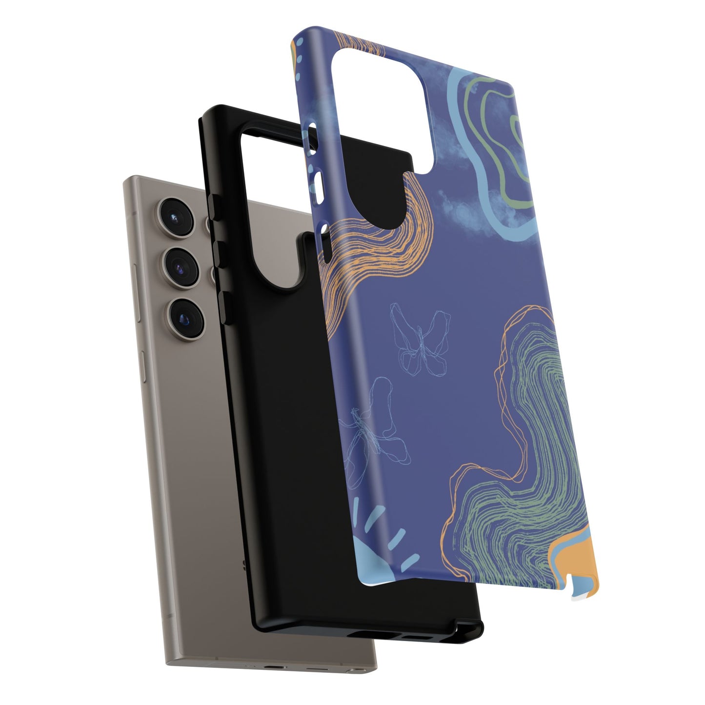 Artistic Phone Case, Abstract Phone Cover, Gift for Her, Modern Design, Boho Phone Case, Unique Phone Accessories