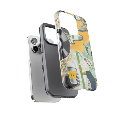 Artistic Phone Case, Unique Cell Phone Cover, Trendy Gifts for Music Lovers, Eco-Friendly Phone Accessory, Stylish Tech Gifts, Cool Cases, Unique Phone Cases