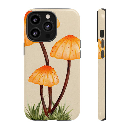 Mushroom Phone Case, Tough Cases for Nature Lovers, Unique Phone Covers, Gifts for Eco Enthusiasts, Fun Protective Cases