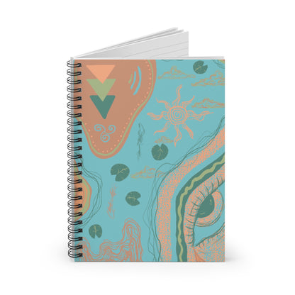 Artistic Spiral Notebook - Ruled Line | Inspirational Journal for Creativity | Gift for Artists and Students | Unique Design for [...]