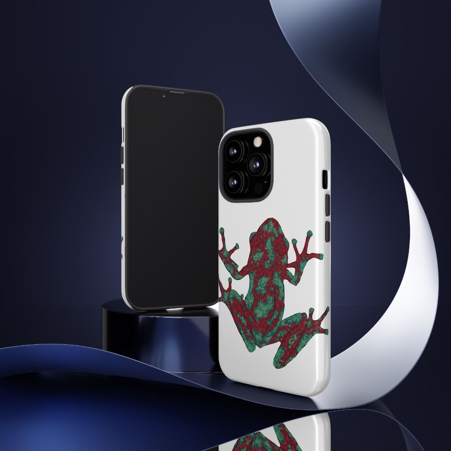 Frog Phone Case, Tough Cases, Eco-Friendly Phone Accessories, Unique Gifts for Nature Lovers, Cute Frog Design
