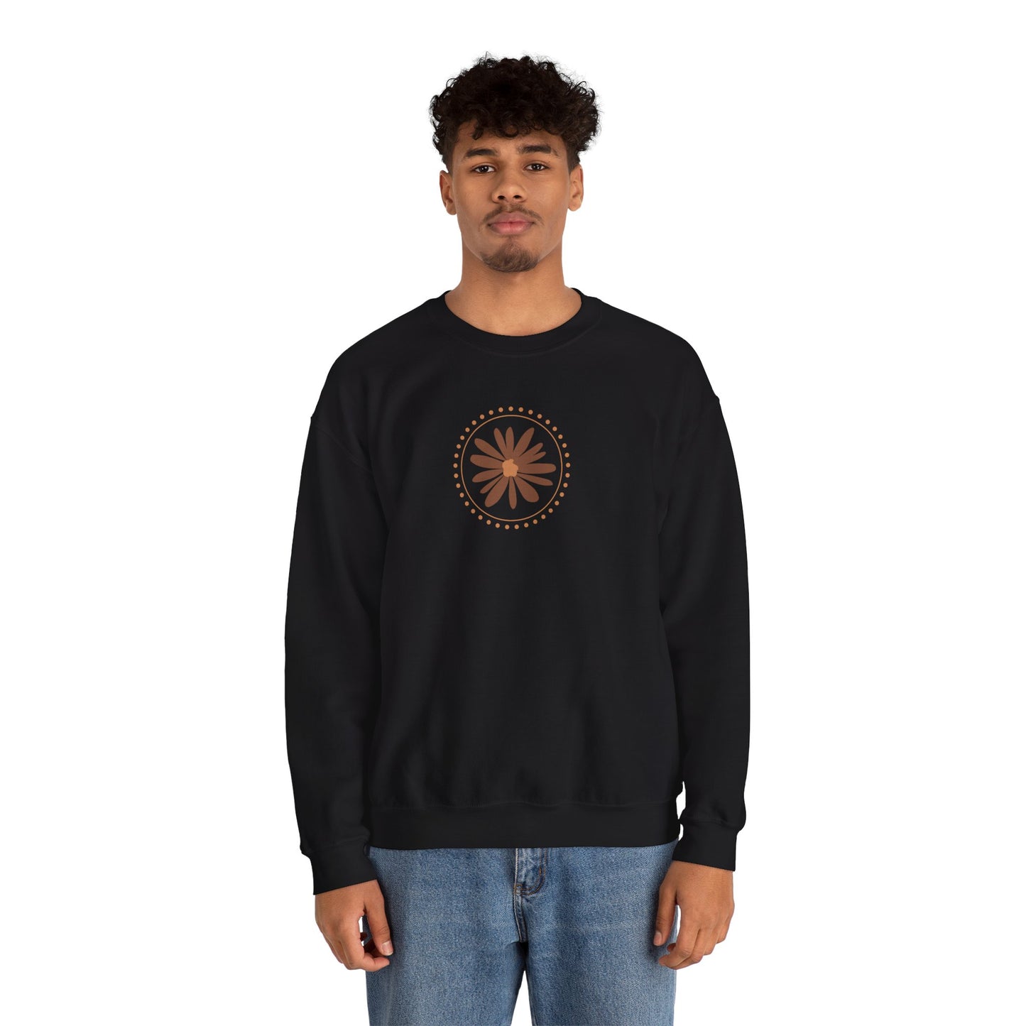 Floral Crewneck Sweatshirt, Cozy, Unisex, Gifts for Her, Casual Wear, Trendy Sweatshirt, Perfect for Fall