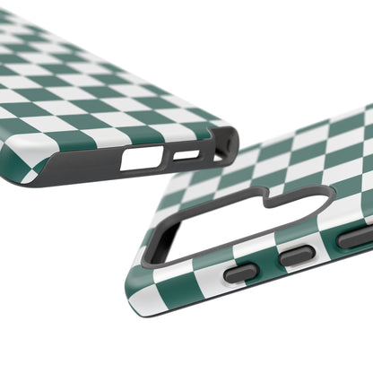 Stylish Checkered Phone Case, Protective Cover, Unique Gift, Trendy Accessory, Customizable Design, Ideal for All Ages