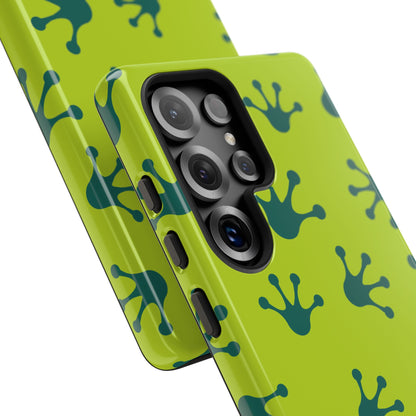 Frog Pattern Phone Case, Fun and Colorful Phone Cover, Durable Phone Protection, Gifts for Nature Lovers, Unique Accessory