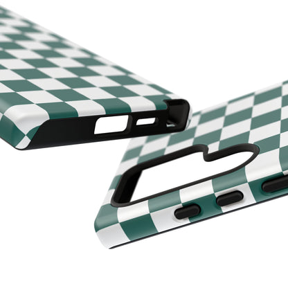 Stylish Checkered Phone Case, Protective Cover, Unique Gift, Trendy Accessory, Customizable Design, Ideal for All Ages