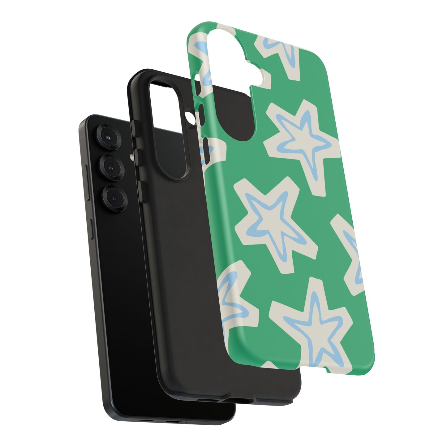 Retro Star Pattern Phone Case | Tough Cases, Colorful Cover for Phones, Phone Accessories, Gift for Her, Trendy Cases