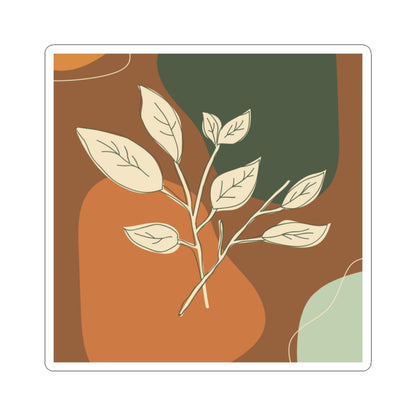 Nature-Inspired Kiss-Cut Stickers for Aesthetic Decor, Perfect for Journals, Laptops, Water Bottles, Gifts, and Plant Lovers