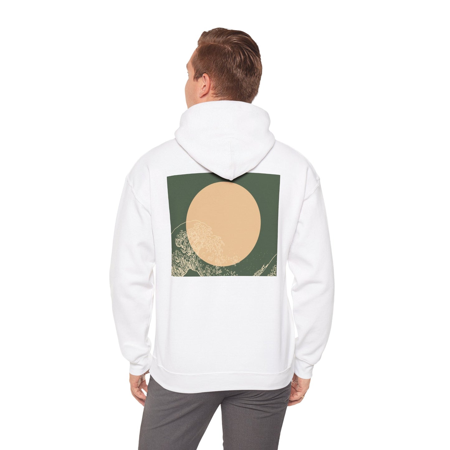 Zen Frog Unisex Hoodie | Relaxed Fashion, Cozy Sweatshirt, Unique Gift, Chill Vibes, Spring and Summer Style