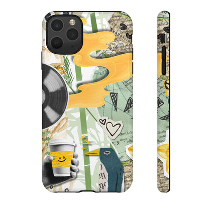 Artistic Phone Case, Unique Cell Phone Cover, Trendy Gifts for Music Lovers, Eco-Friendly Phone Accessory, Stylish Tech Gifts, Cool Cases, Unique Phone Cases