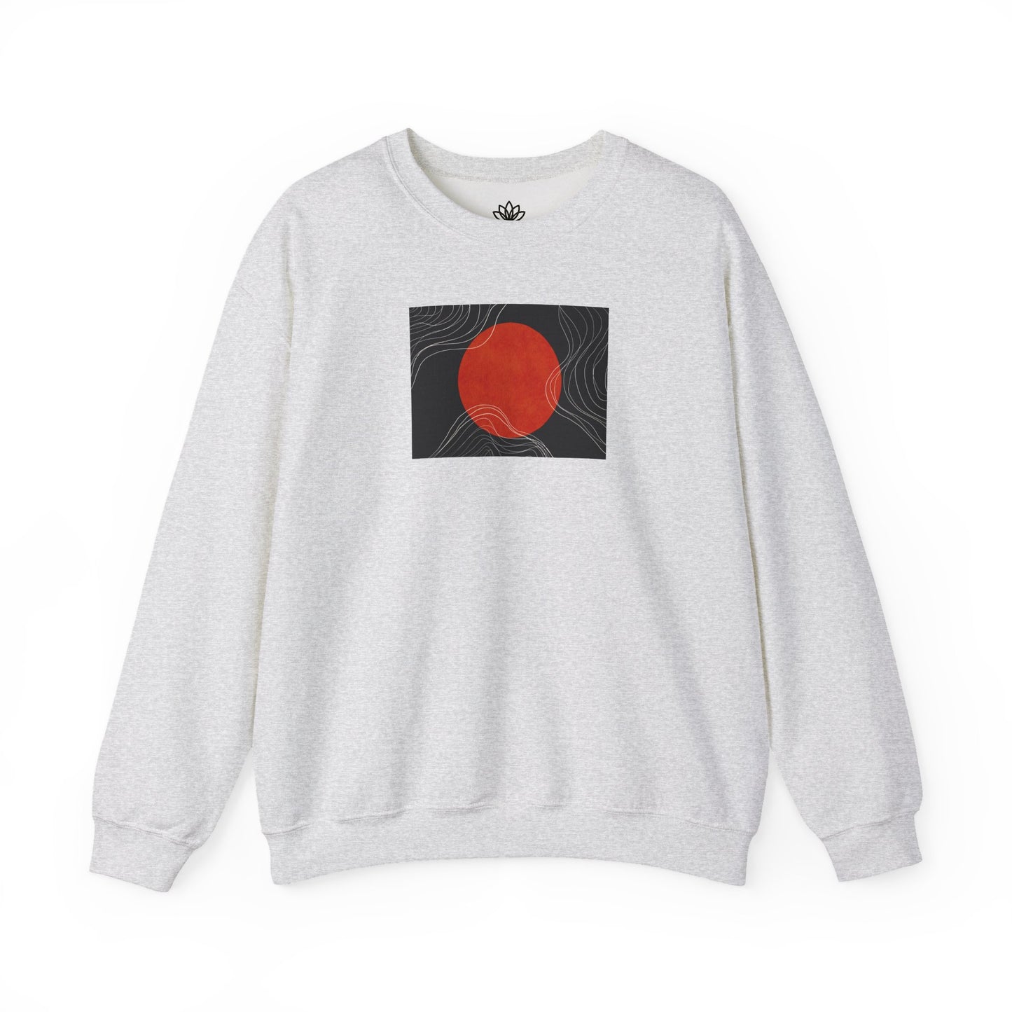 Minimalist Sunset Crewneck Sweatshirt, Cozy Unisex Sweater for Everyday Wear, Gift for Fall, Layering Essential