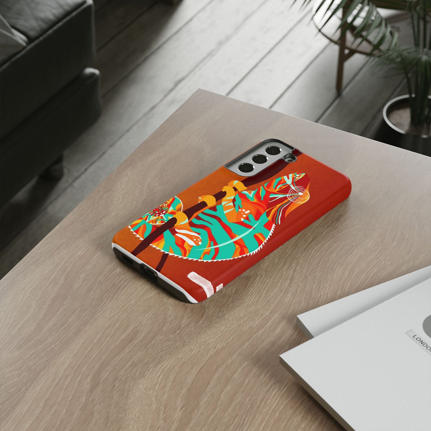 Chameleon Phone Case - Vibrant Artistic Design, Tough Cases for Animal Lovers, Unique Gift, Eco-Friendly Protection