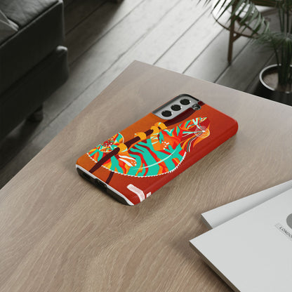 Chameleon Phone Case - Vibrant Artistic Design, Tough Cases for Animal Lovers, Unique Gift, Eco-Friendly Protection