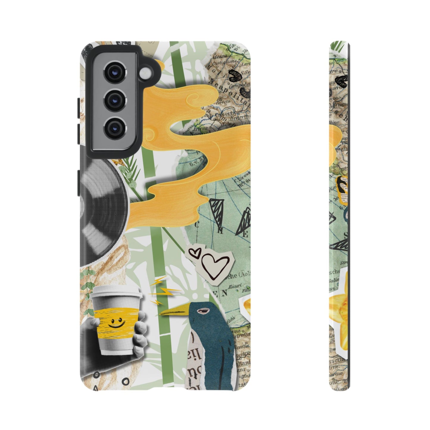 Artistic Phone Case, Unique Cell Phone Cover, Trendy Gifts for Music Lovers, Eco-Friendly Phone Accessory, Stylish Tech Gifts, Cool Cases, Unique Phone Cases