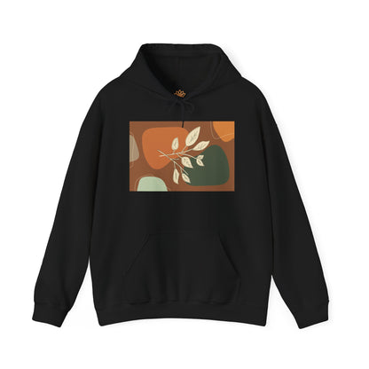 Botanical Design Unisex Hoodie, Cozy Sweatshirt for Nature Lovers, Gift for Friends, Autumn Fashion, Comfortable Casual Wear