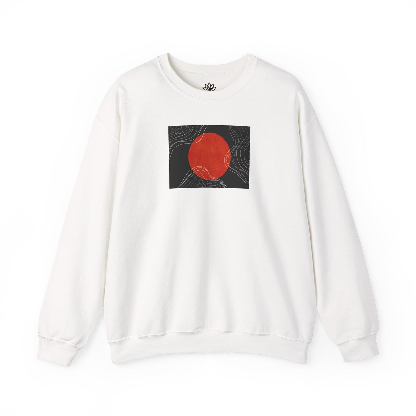 Minimalist Sunset Crewneck Sweatshirt, Cozy Unisex Sweater for Everyday Wear, Gift for Fall, Layering Essential
