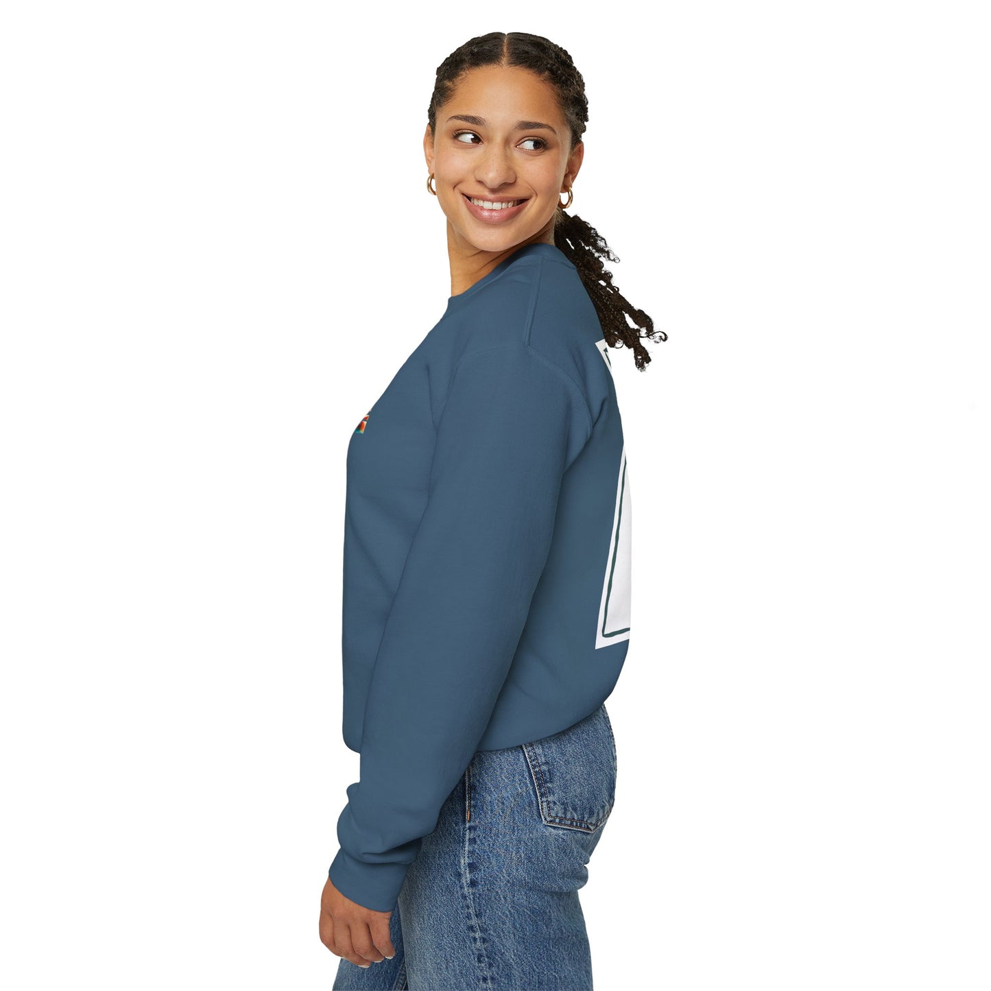 Funky Fish Crewneck Sweatshirt - Zen Frog Cozy & Calm Vibes for All, Perfect Gift for Nature Lovers, Relaxation, and Casual Wear