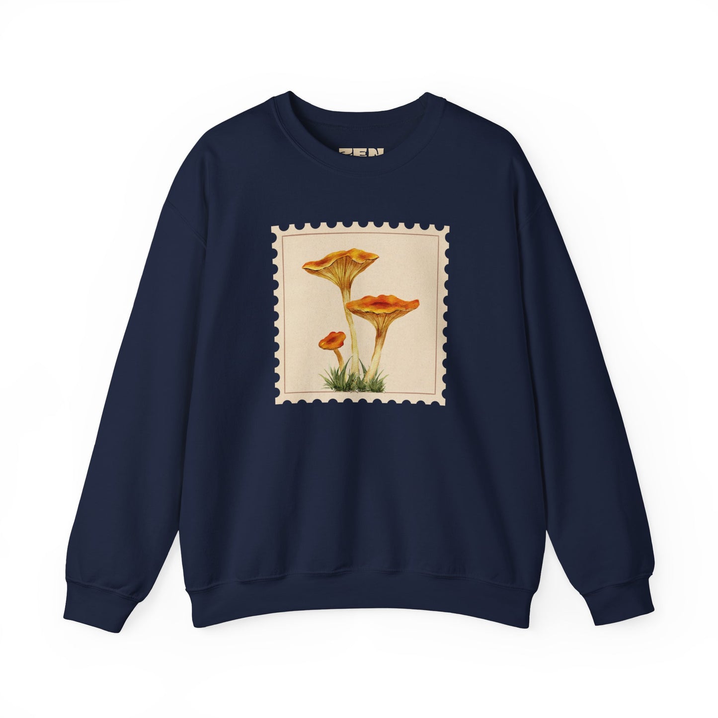 Vintage Floral Crewneck Sweatshirt, Cozy Fall Wear, Unisex Gift, Mushroom Art Apparel, Nature Lover Outfit, Comfy Mushroom Crewneck, Vintage Style
