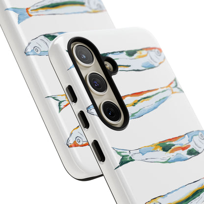 Tough Cases – Artistic Fish Design Phone Case, Unique Gift for Aquatic Lovers, Perfect for Birthdays, Holidays, and Everyday Use, Quirky Cases, Fun Phone Cases