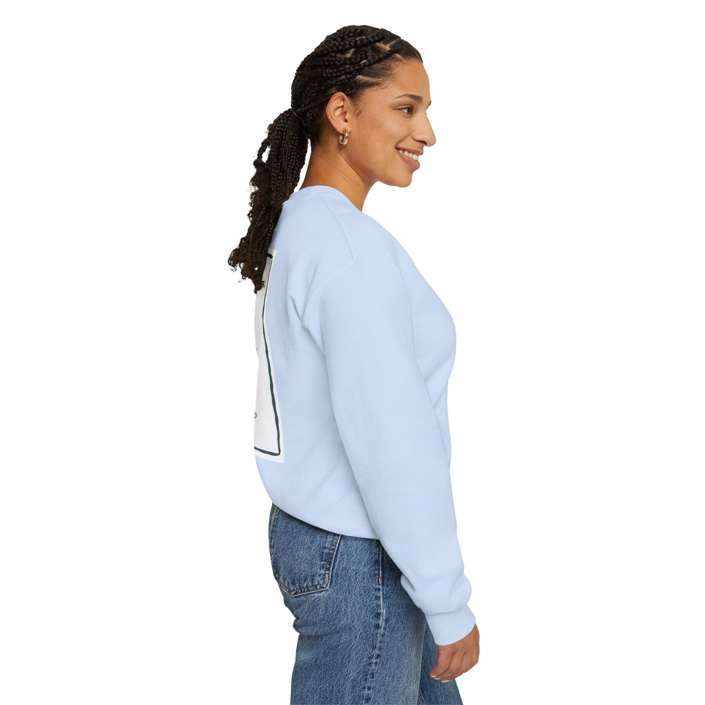 Funky Fish Crewneck Sweatshirt - Zen Frog Cozy & Calm Vibes for All, Perfect Gift for Nature Lovers, Relaxation, and Casual Wear