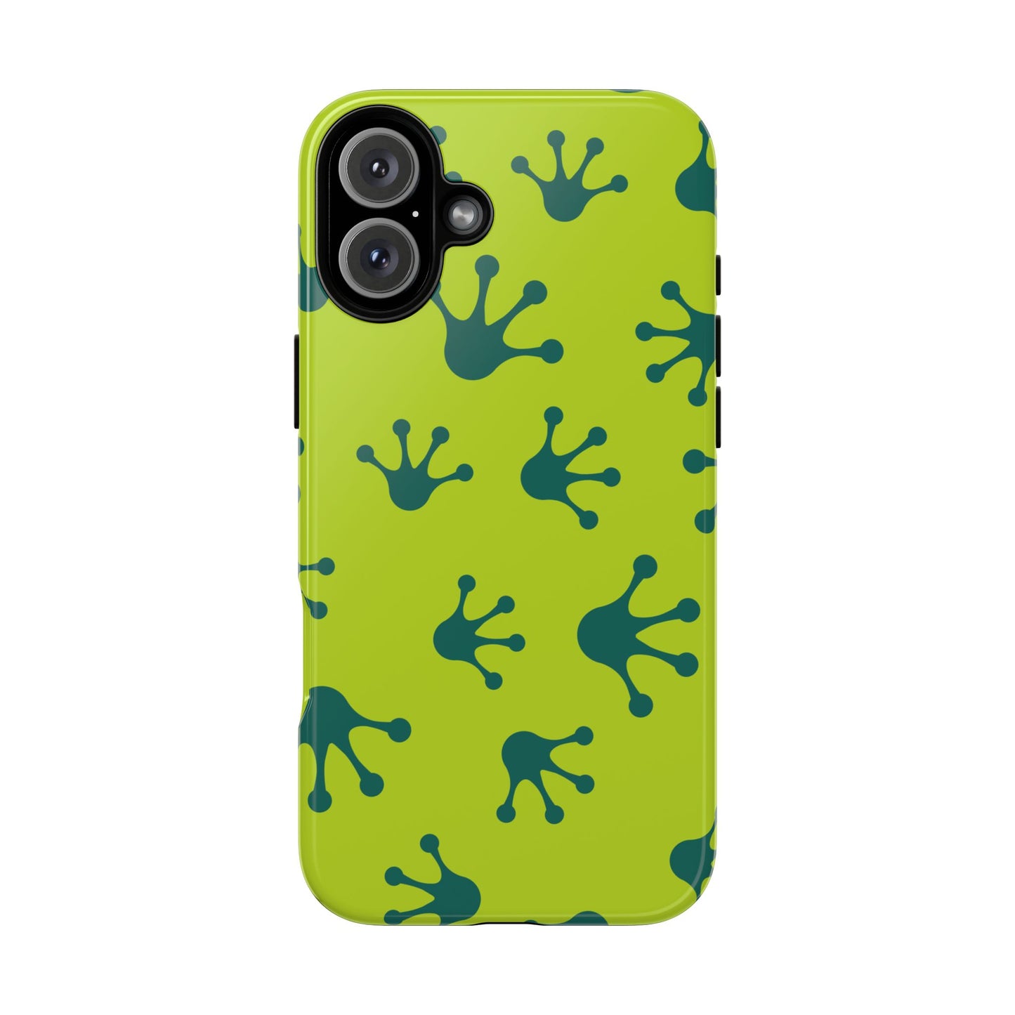 Frog Pattern Phone Case, Fun and Colorful Phone Cover, Durable Phone Protection, Gifts for Nature Lovers, Unique Accessory