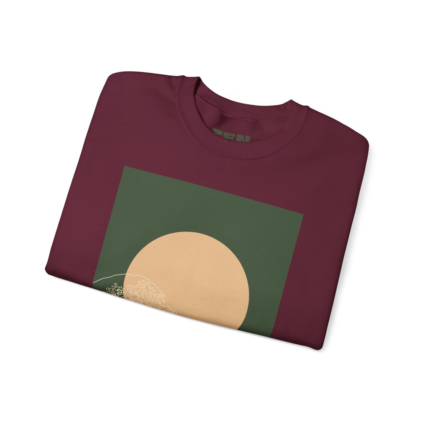 Nature-Inspired Unisex Crewneck Sweatshirt, Cozy Casual Wear, Gift for Outdoor Lovers, Perfect for Fall and Winter