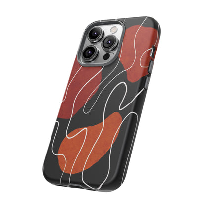 Stylish Phone Case with Abstract Design, Tough Cases for Modern Life, Trendy Phone Accessory, Unique Gift Idea, Holiday Present