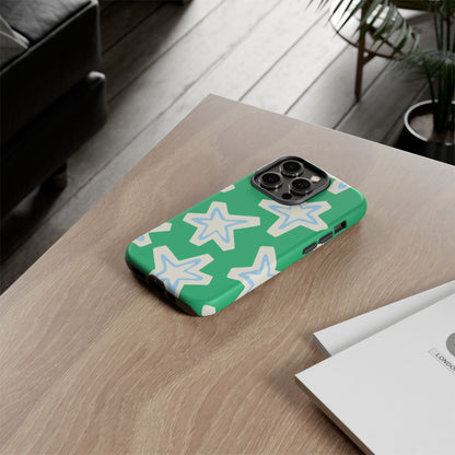 Retro Star Pattern Phone Case | Tough Cases, Colorful Cover for Phones, Phone Accessories, Gift for Her, Trendy Cases