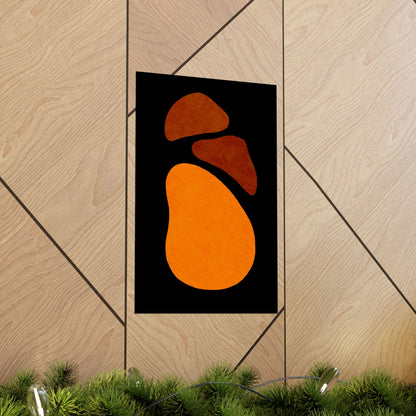 Modern Abstract Matte Vertical Posters, Minimalist Wall Art, Boho Decor, Home Office Artwork, Gift for Art Lovers