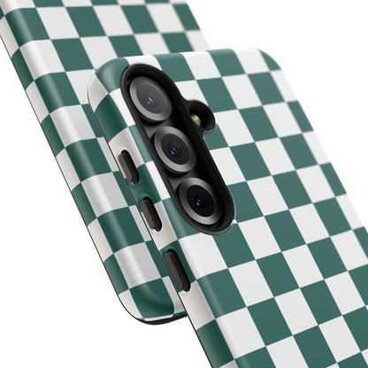 Stylish Checkered Phone Case, Protective Cover, Unique Gift, Trendy Accessory, Customizable Design, Ideal for All Ages
