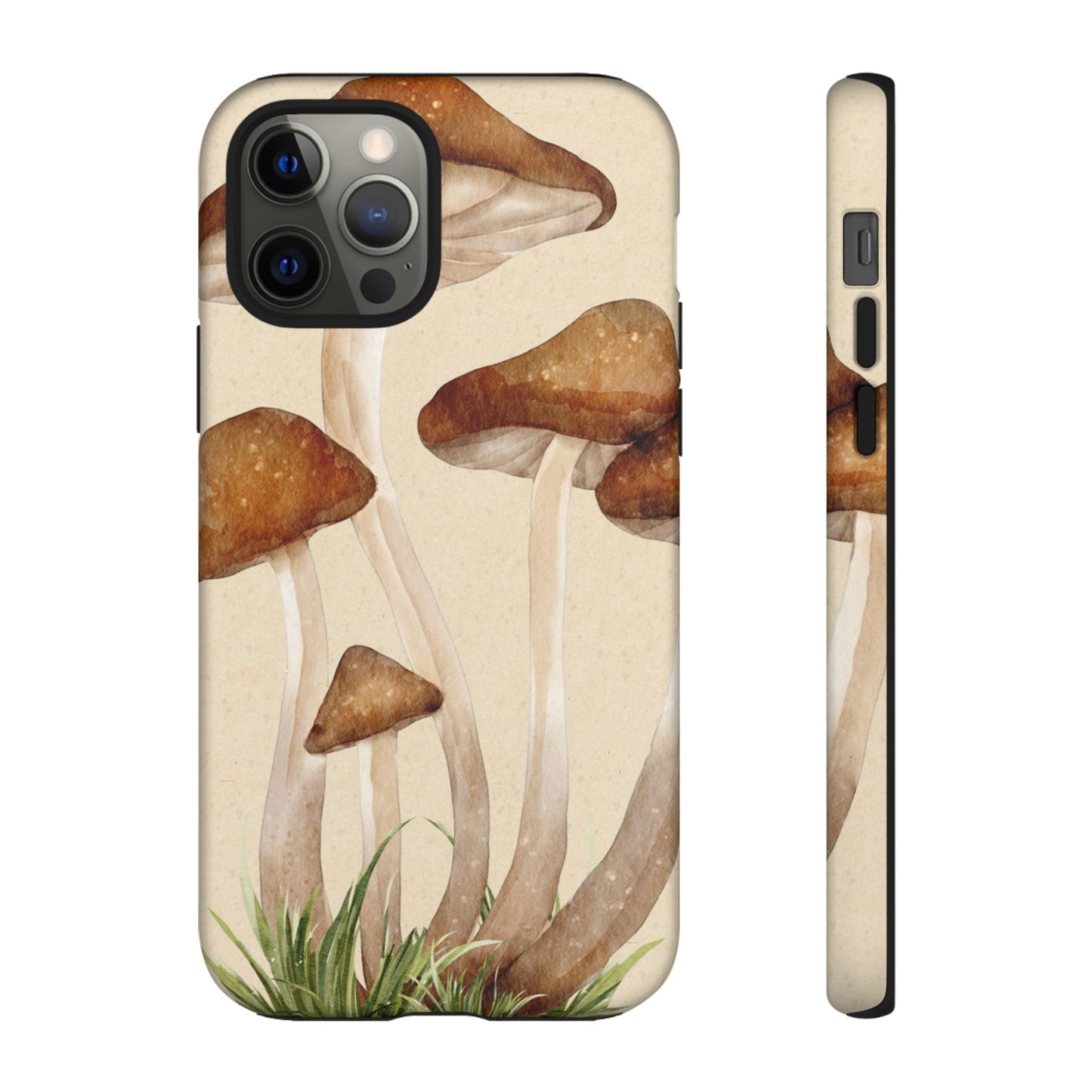 Mushroom Phone Case - Nature Lover, Eco-Friendly Gift, Cute Cell Phone Cover, Aesthetic Tech Accessory, Unique Fall Decor, Artsy Phone Cases, Cute, Gift for Her, Nature-inspired Designs, Durable Cases