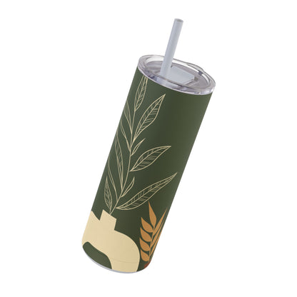 Boho-Inspired Tumbler, Modern Minimalist, Matte, Gift for Her, Mother's Day Gift, Nature Tumbler