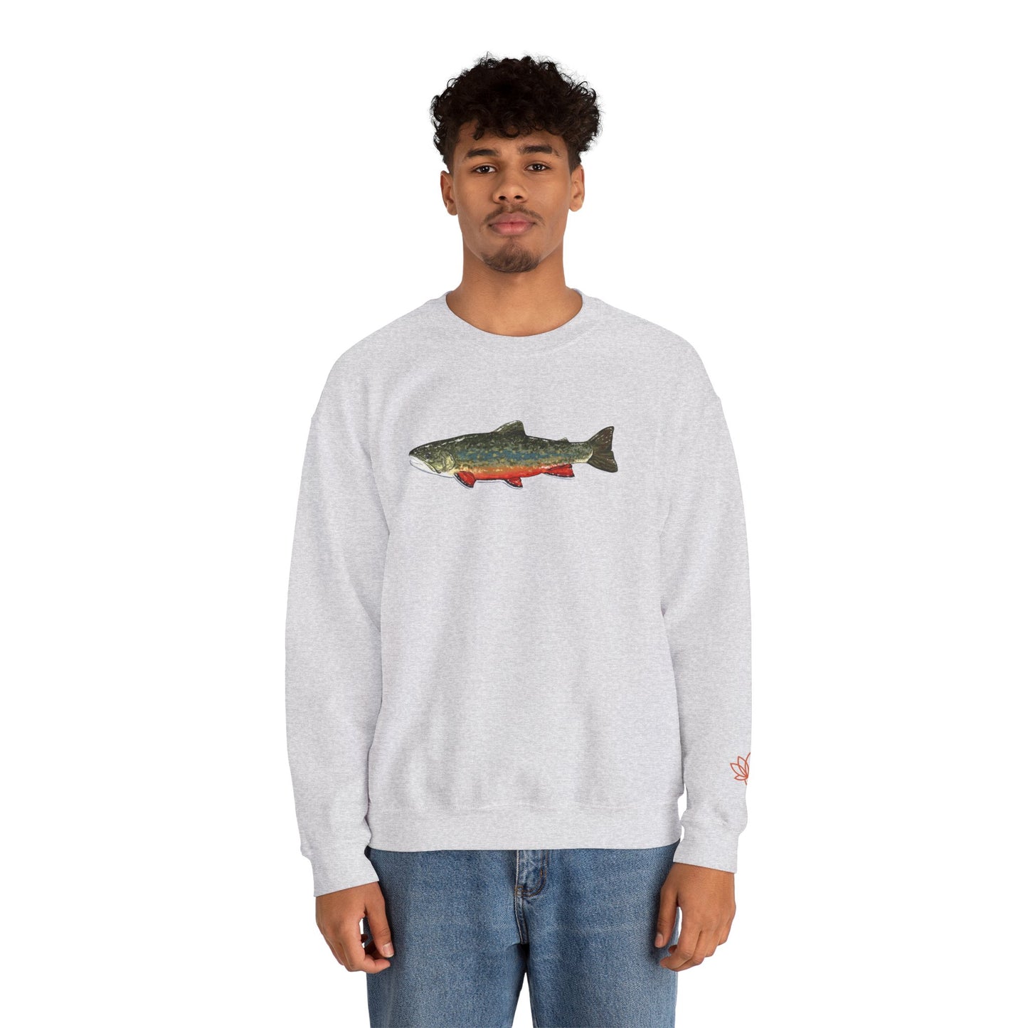 Fishing Vibes Crewneck Sweatshirt | Perfect for Outdoor Lovers, Fishing Gifts, Casual Wear, Eco-Friendly Apparel