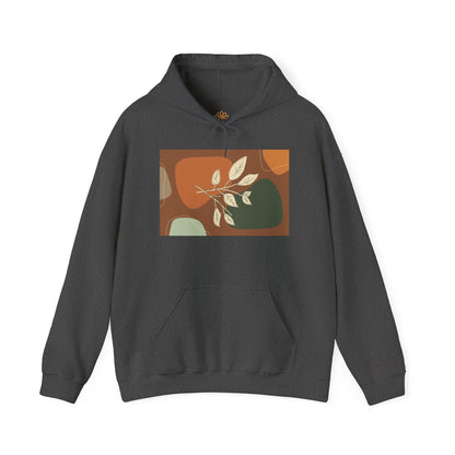 Botanical Design Unisex Hoodie, Cozy Sweatshirt for Nature Lovers, Gift for Friends, Autumn Fashion, Comfortable Casual Wear